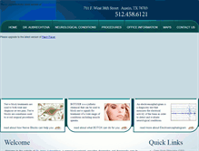 Tablet Screenshot of neurologyaustin.com